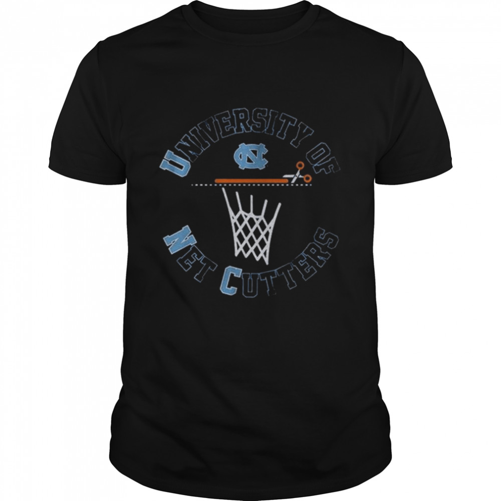 North Carolina basketball university of net cutters shirt