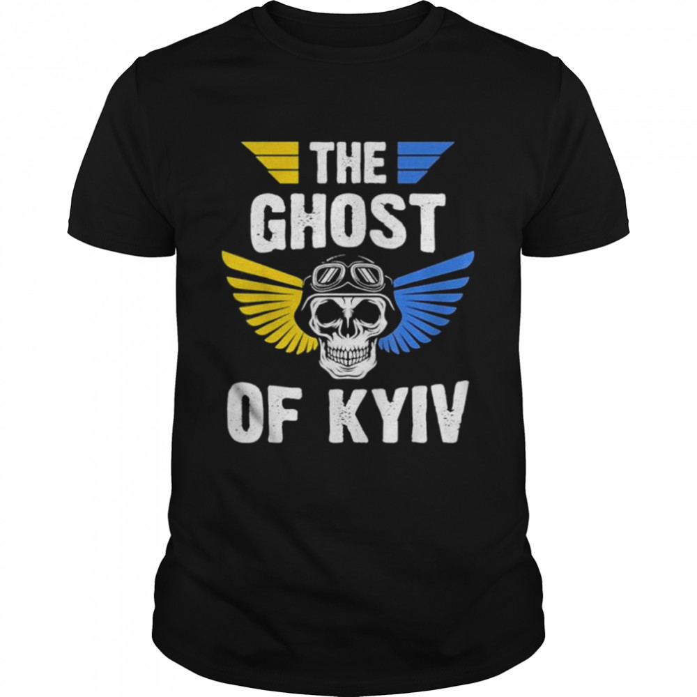 The Ghost of Kyiv Stand With Ukraine Flag shirt