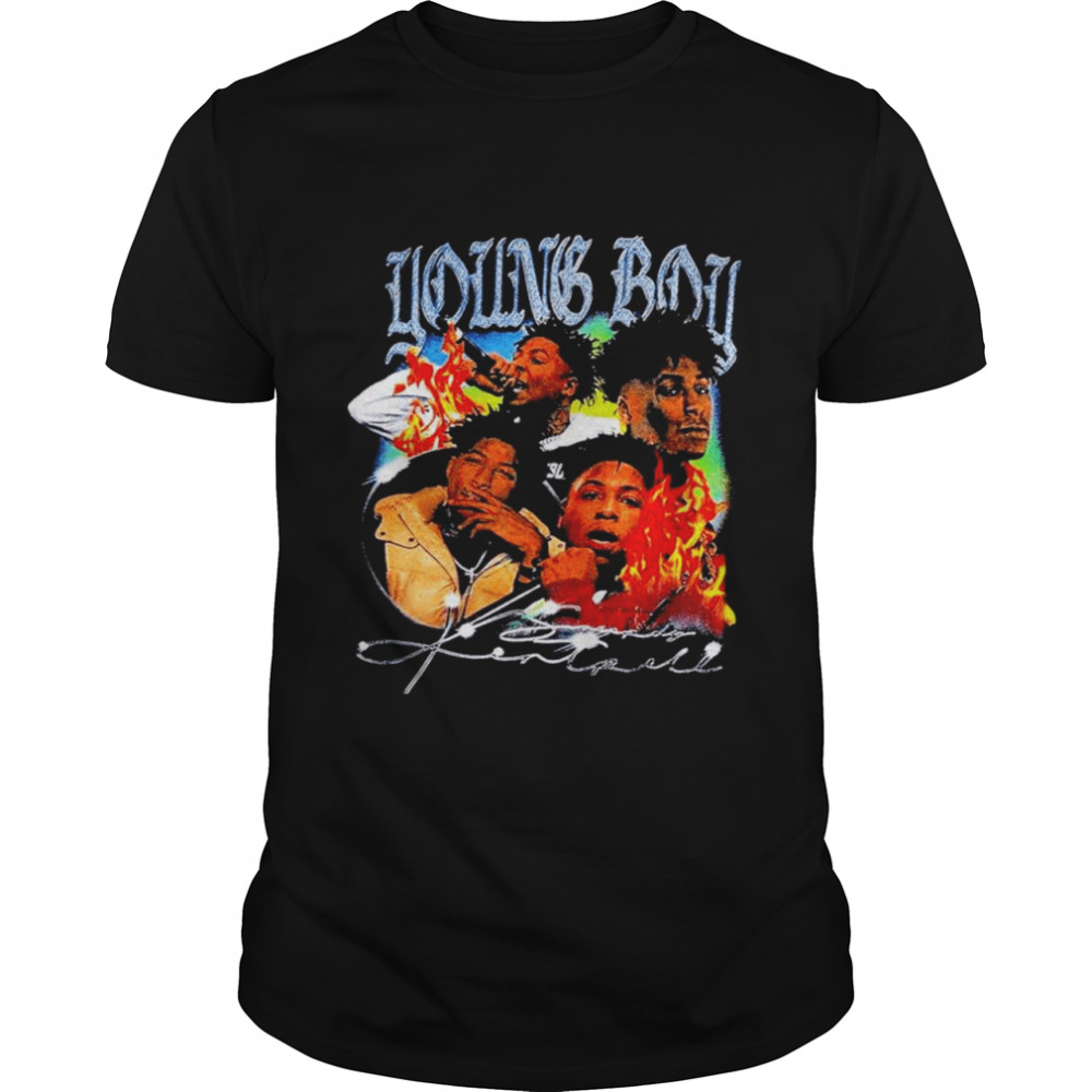 YoungBoy Never Broke Again Flames T-Shirt
