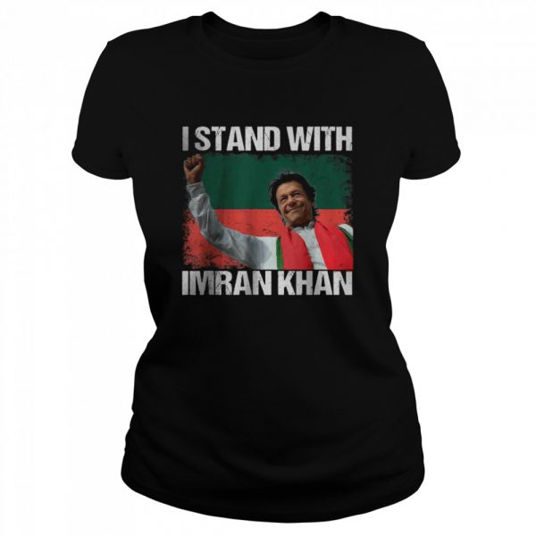 Imran Khan PTI Party Pakistan Support Freedom Flag Pakistan T-Shirt Classic Women's T-shirt