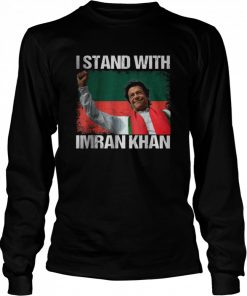 Imran Khan PTI Party Pakistan Support Freedom Flag Pakistan T-Shirt Long Sleeved T-shirt