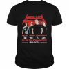 Metallica Signatures Thank You For The Memories 1981-2022 Shirt Classic Men's T-shirt