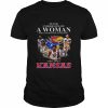 Never underestimate a woman who understand baseketball and loves Kansas Jayhawks signatures  Classic Men's T-shirt