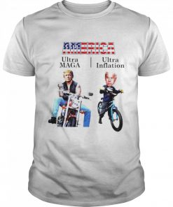 America Trump Ultra Maga Biden Ultra Inflation  Classic Men's T-shirt