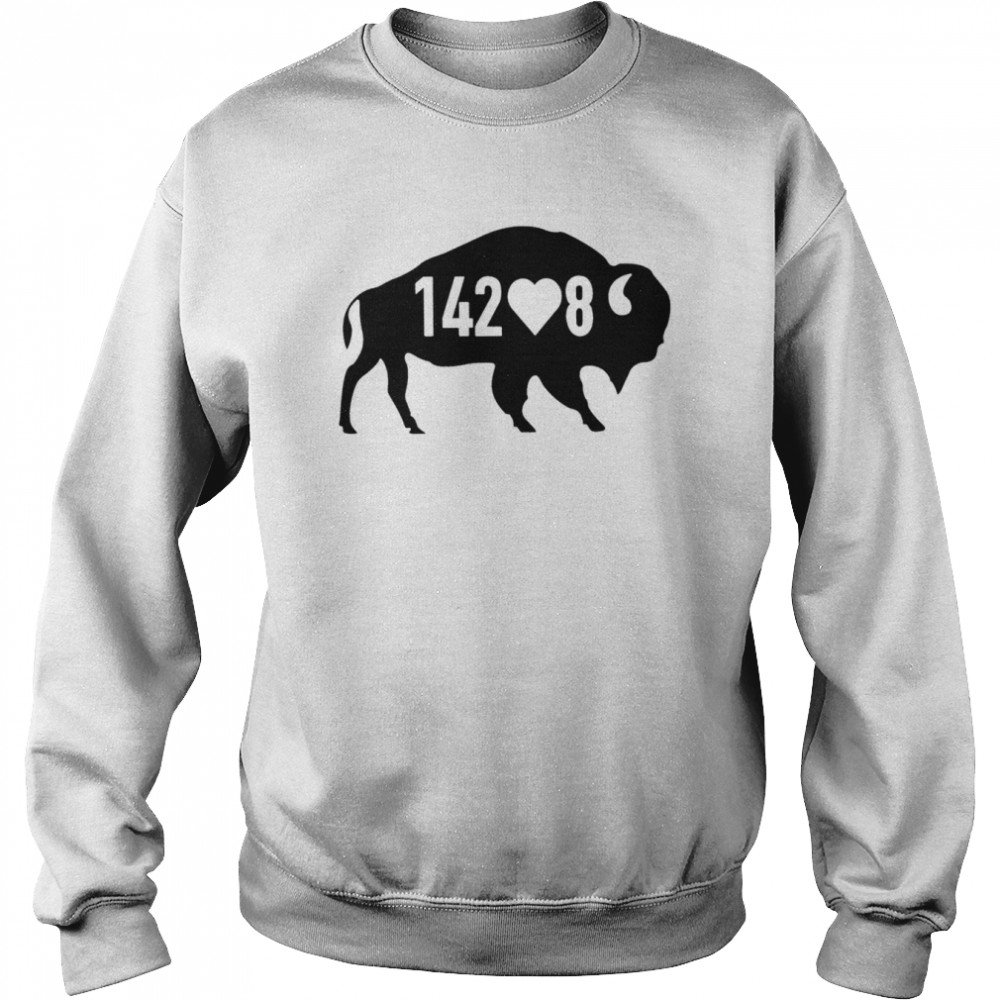 Buffalo Fund Raising 14208 logo T- Unisex Sweatshirt
