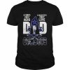 Dad A Son’s First Hero A Daughter’s First Love Dallas Cowboys  Classic Men's T-shirt