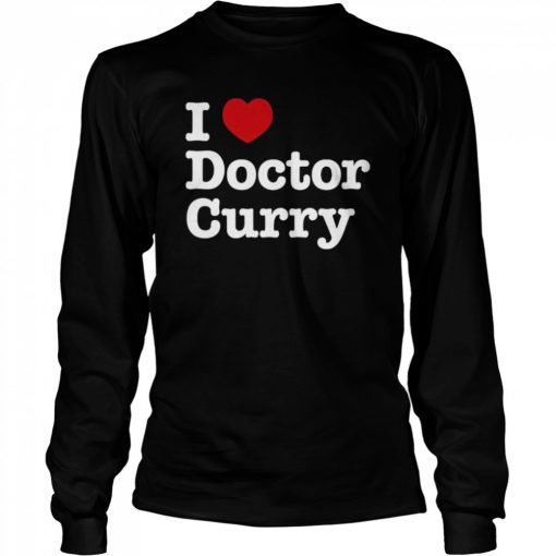 I love doctor curry  Long Sleeved T-shirt