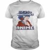 Just A Boy Who Loves Anime V Peace Symbol Fingers Fun Shirt Classic Men's T-shirt