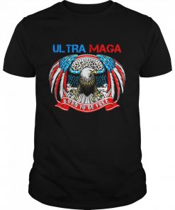 Ultra MEGA vintage pro Trump US Flag anti-Biden Tee Shirt Cloth Face Mask