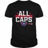 Washington Capitals 2022 Stanley Cup Playoffs All Caps  Classic Men's T-shirt