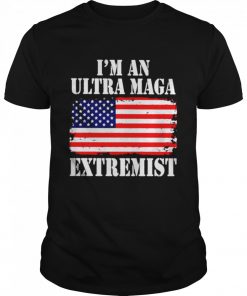 american flag I’m an ultra maga extremist  Classic Men's T-shirt