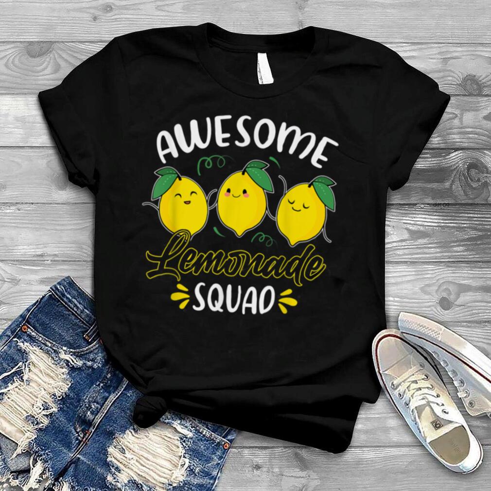 Awesome Lemonade Squad For Lemonade Stand Funny T Shirt
