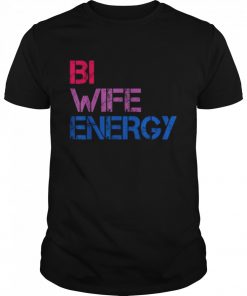 Bi Wife Energy LGBTQ Tee Shirt Cloth Face Mask