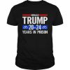 Donald Trump 20-24 Years In Prison T-Shirt Classic Men's T-shirt