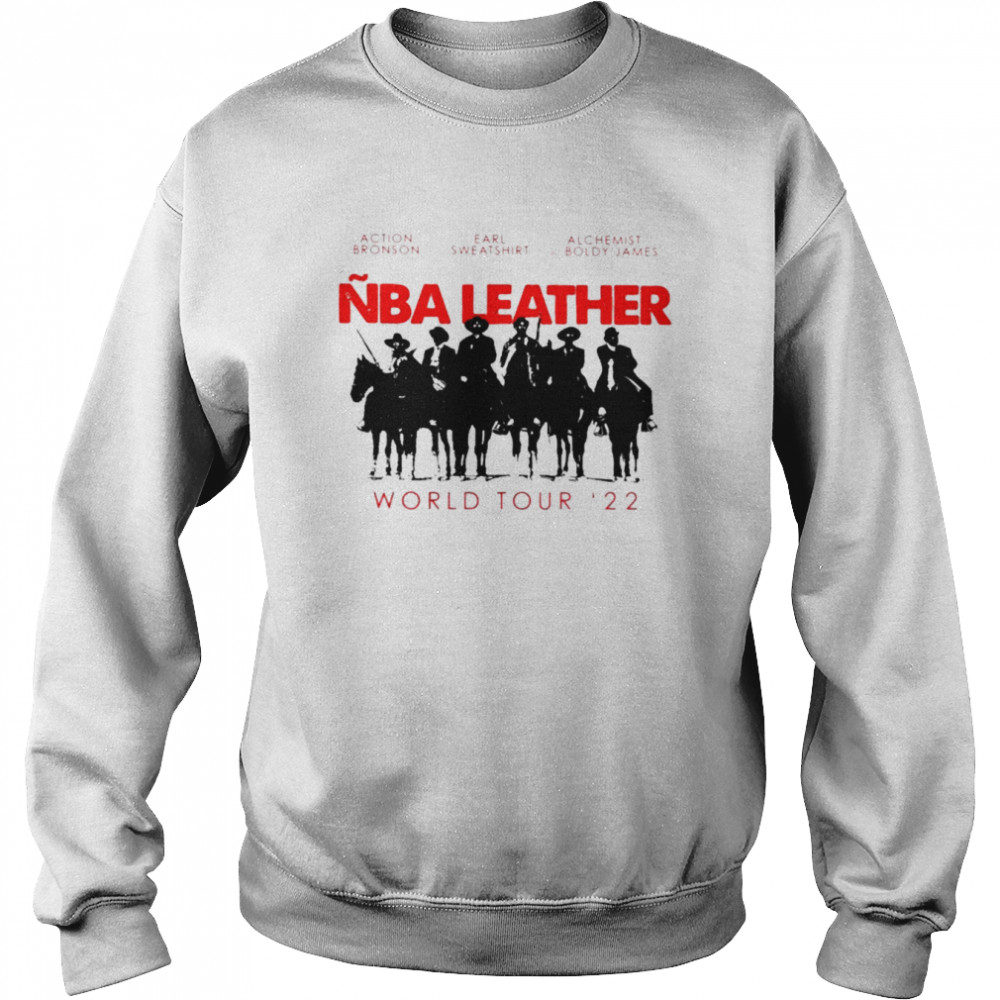 Get It Now NBA Leather World Tour 22 T-Shirt Big Sale