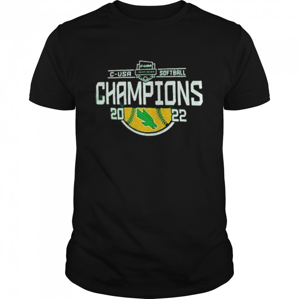 Texas Mean Green C-USA 2022 Softball Conference Champions Shirt