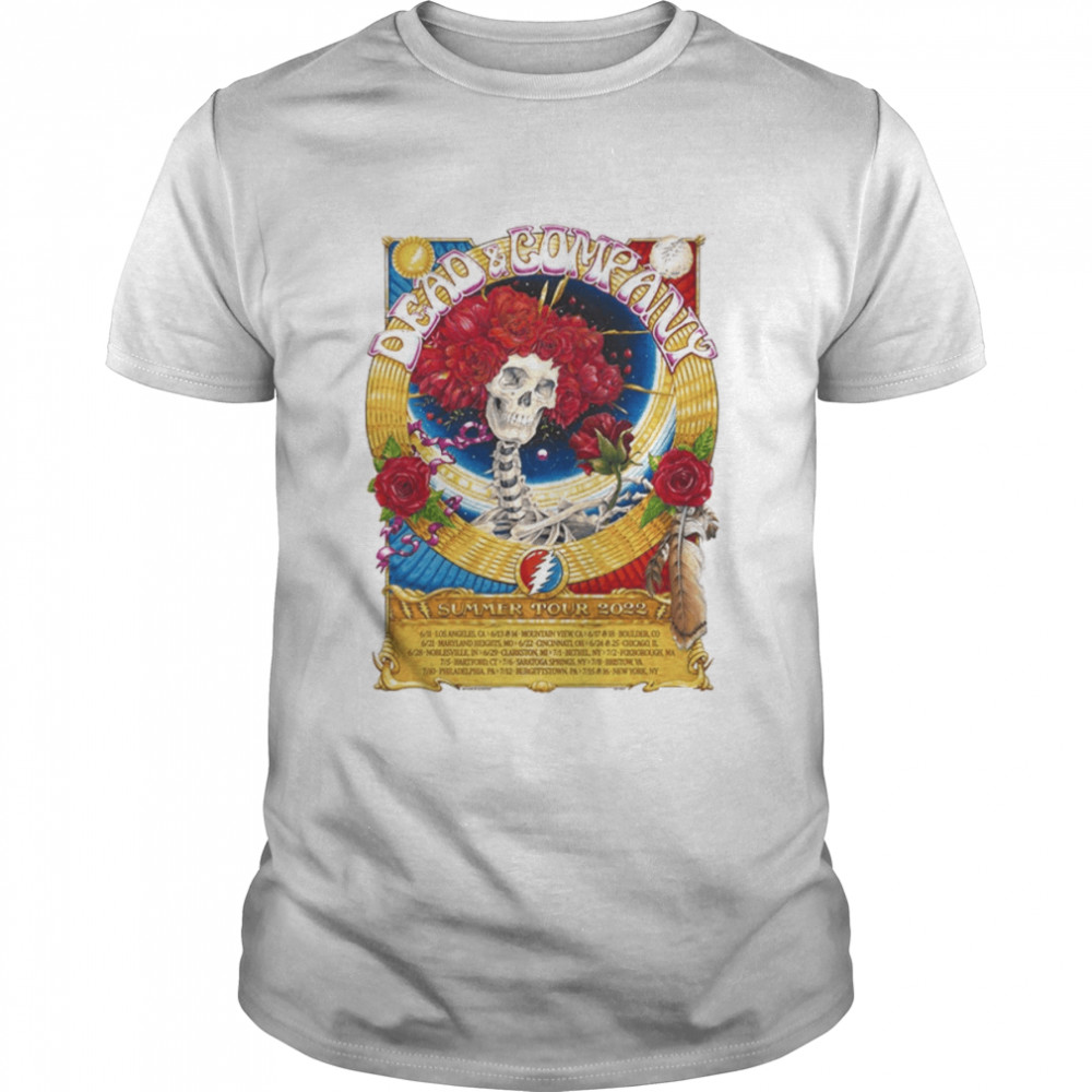 2022 Dead And Company Tour Design Dead And Co  Classic Men's T-shirt