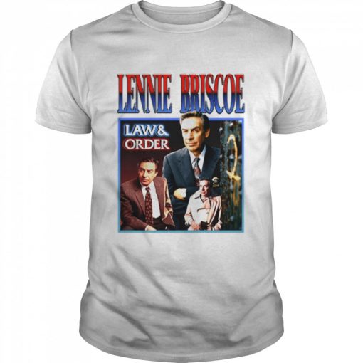 90’s Vintage Lennie Briscoe Homagefor Law & Order Fans  Classic Men's T-shirt