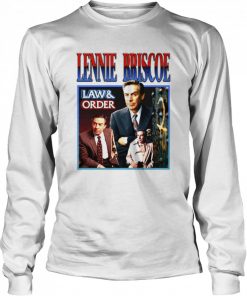 90’s Vintage Lennie Briscoe Homagefor Law & Order Fans  Long Sleeved T-shirt