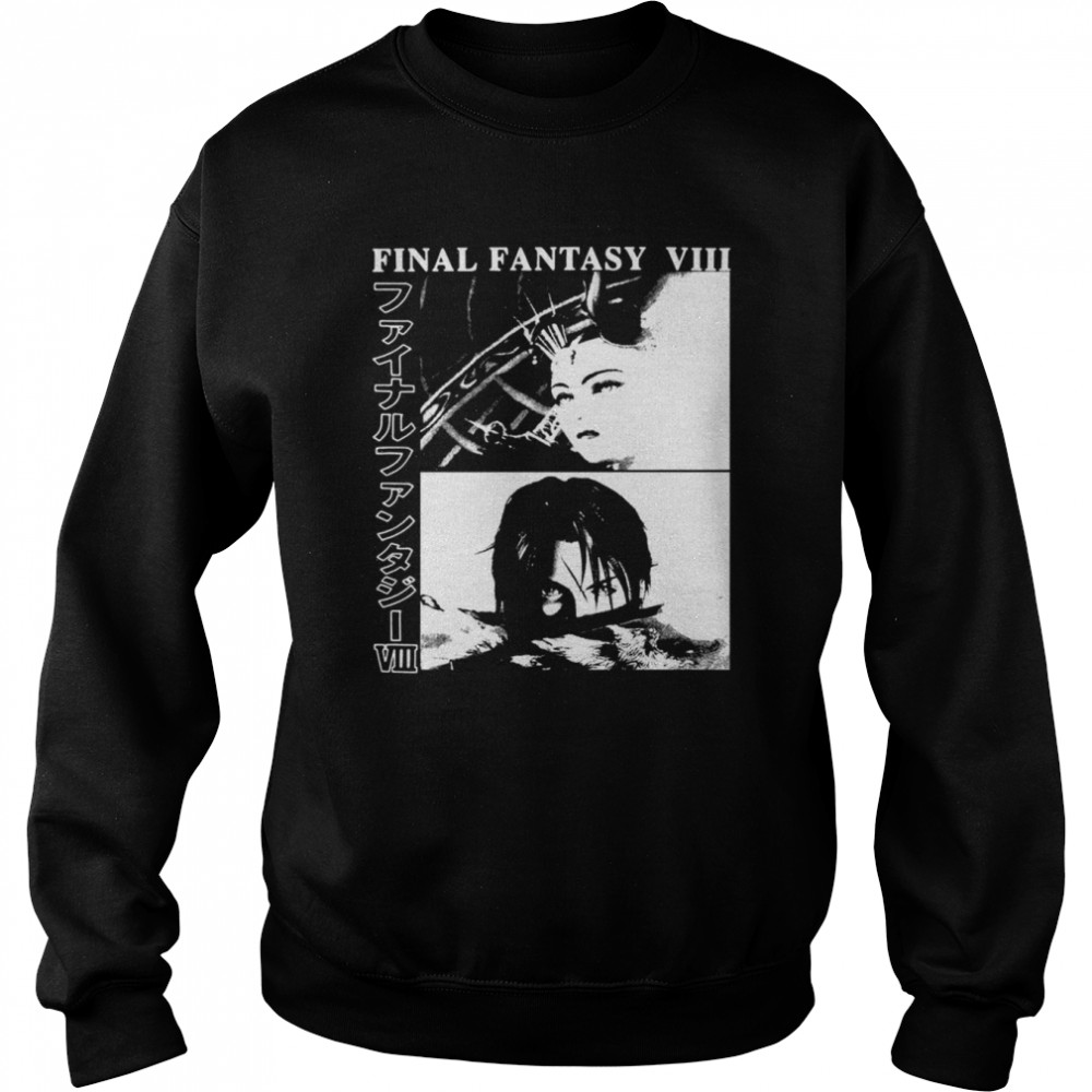 Japanese Final Fantasy VIII Characters  Unisex Sweatshirt