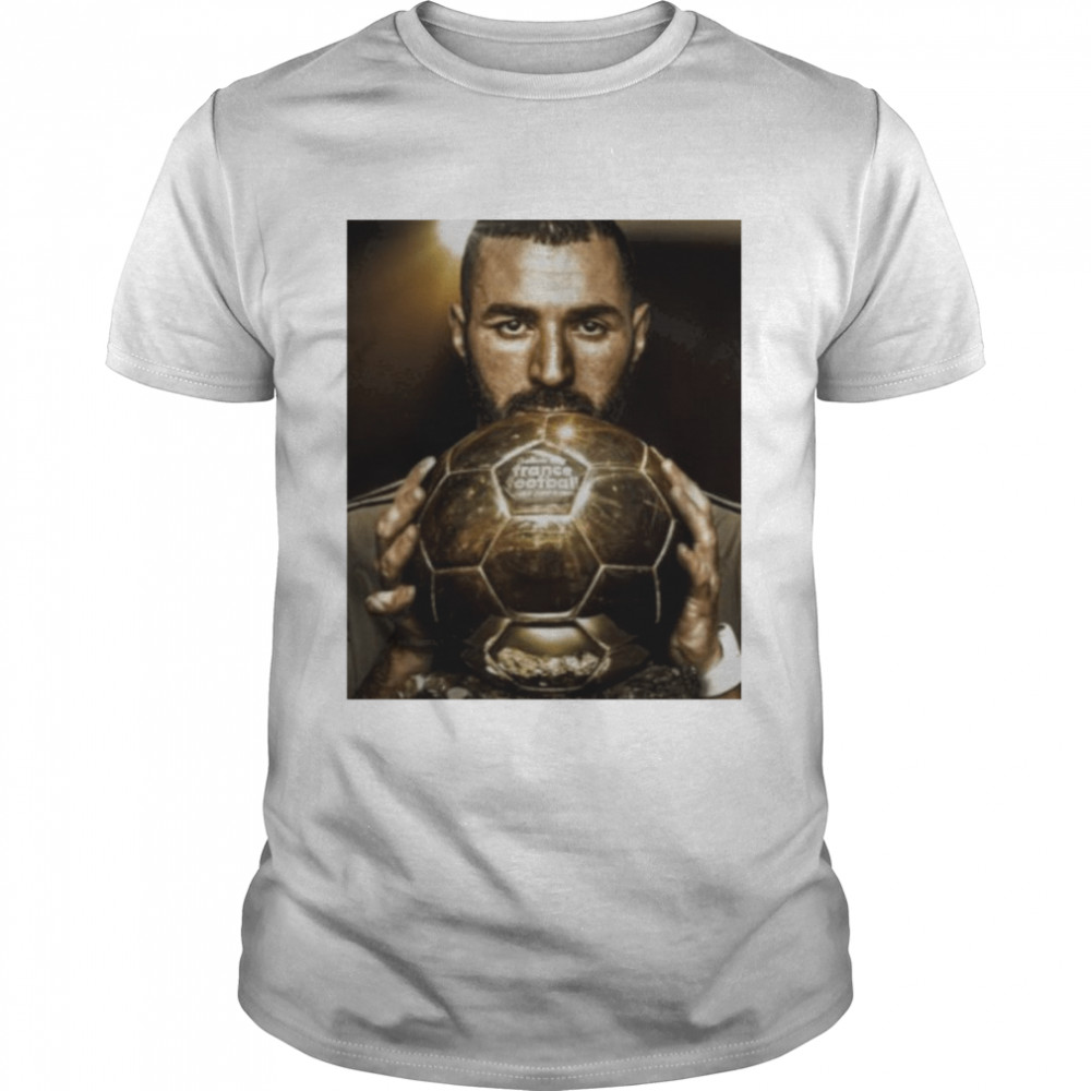Karim Benzema For Ballon D’Or 2022 Soccer Shirt
