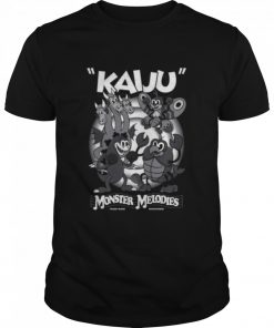 Monster Melodies Vintage Cartoon Kaiju Creepy Cute Monster Kaiju Japanese Cult Movie  Classic Men's T-shirt