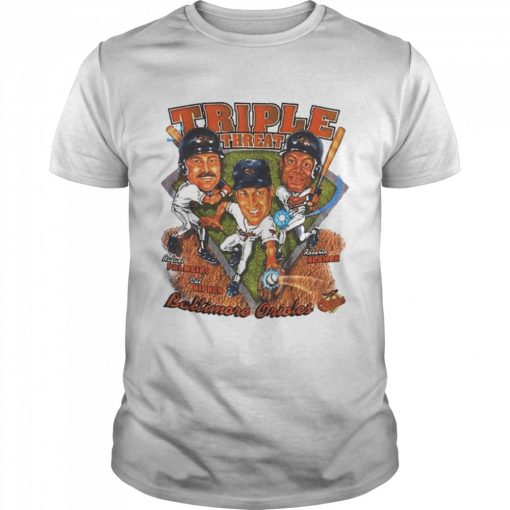Baltimore Orioles Triple Threat Shirt Classic Men's T-shirt
