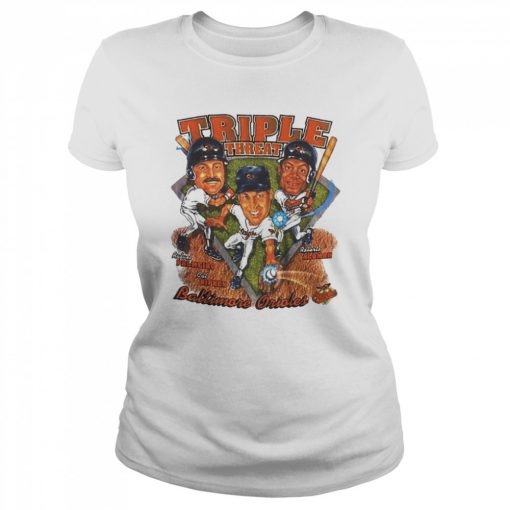 Baltimore Orioles Triple Threat Shirt Classic Women's T-shirt