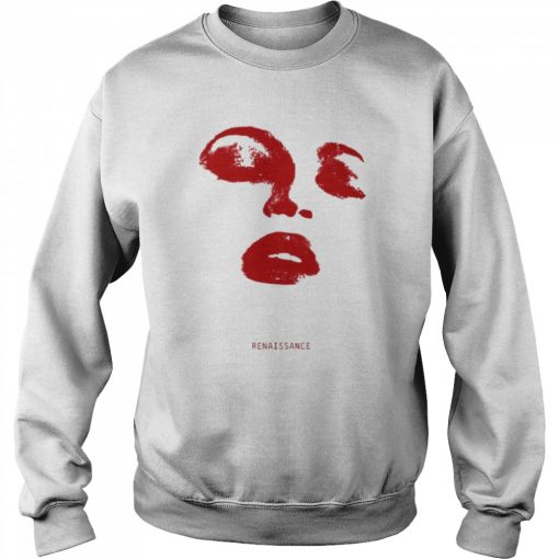 Beyonce Renaissance Face Ringer Shirt Unisex Sweatshirt