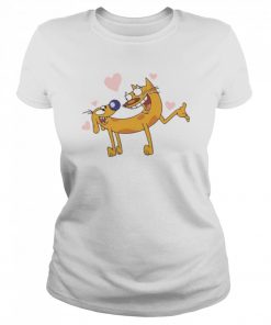 Lovely Movie Funny Cartoon Cute Catdog  Classic Women's T-shirt