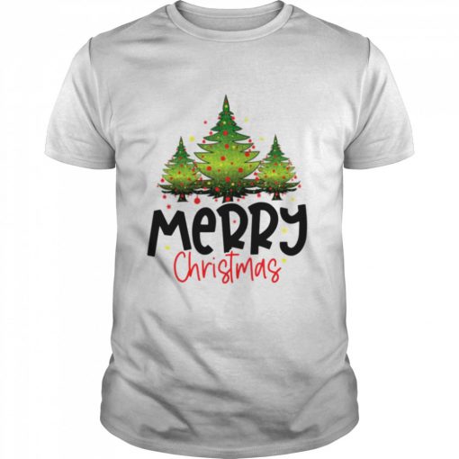 Aesthetic Design Christmas Trees  Classic Men's T-shirt