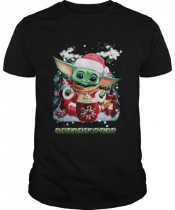 Baby Yoda Christmas Spirit  Classic Men's T-shirt