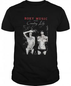 Black And White Art Roxy New Album Country Life  Classic Men's T-shirt