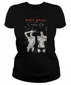 Black And White Art Roxy New Album Country Life  Classic Women's T-shirt