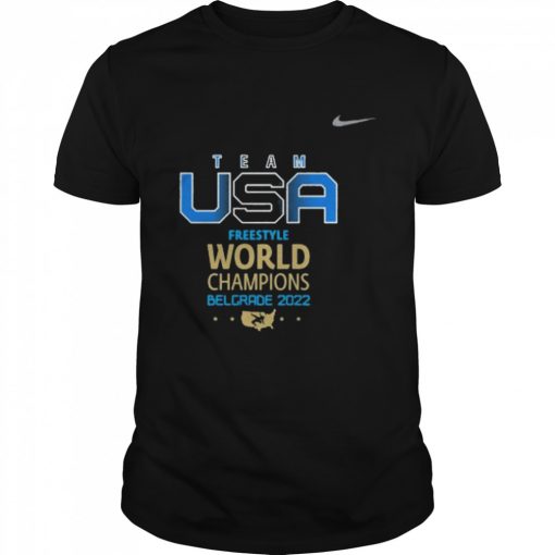 Nike Team USA Freestyle World Champions Belgrade 2022  Classic Men's T-shirt
