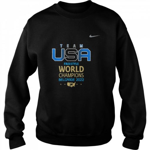 Nike Team USA Freestyle World Champions Belgrade 2022  Unisex Sweatshirt