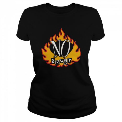 No Doubt Flame Logo Blake Shelton  Classic Women's T-shirt